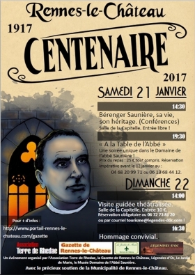 "Commemorazione del centesimo anniversario del decesso di Bérenger Saunière" - Priorato di Sion