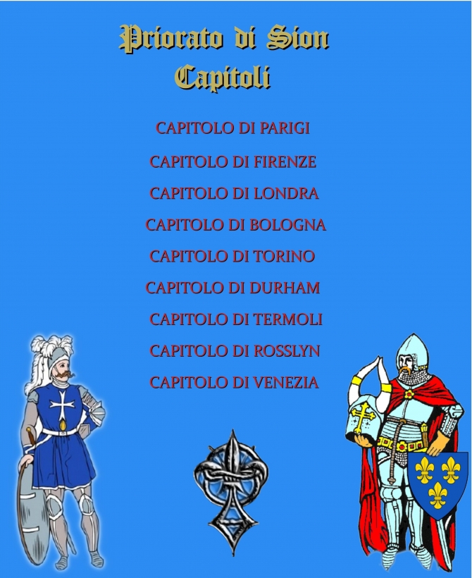 Capitoli - Priorato di Sion