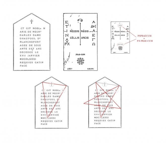 THE PILASTER AND THE PARCHEMINS - Priory of Sion